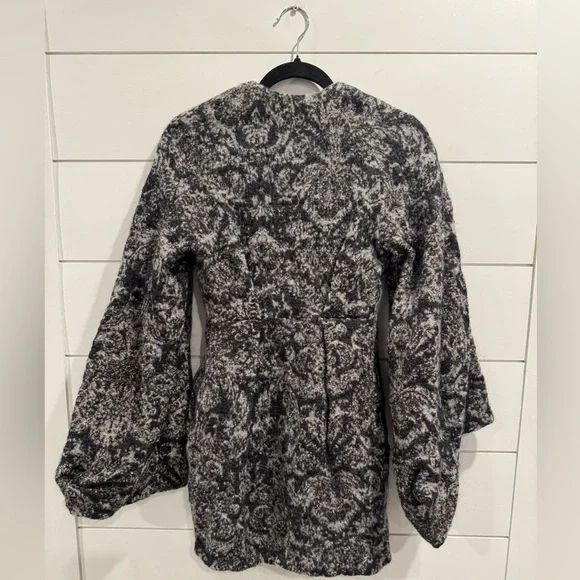 NWT Stella McCartney wool print kimono coat - Picture 6 of 9